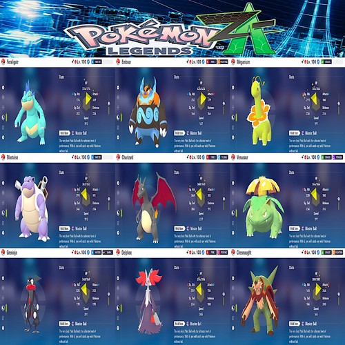 Alpha starters pack - x9, lv.100