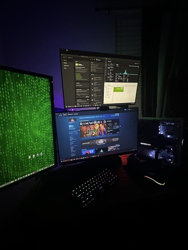 Gaming setup bundle - setup,